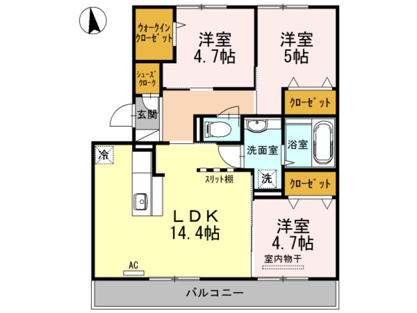 間取図 ピュアライト文京町