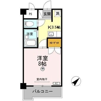 間取図 マンション　杏明館