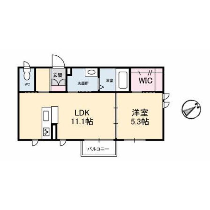 間取図 シャーメゾン新町