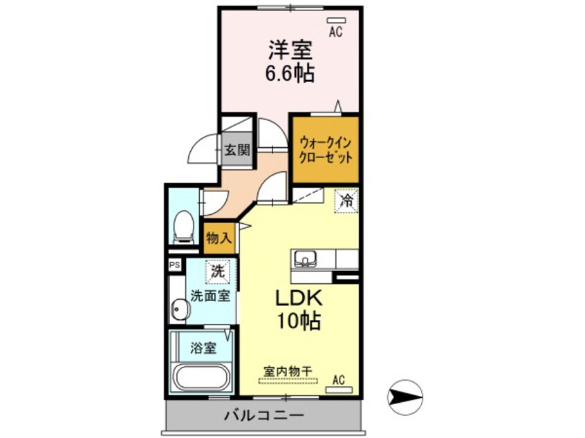 間取図 ボヌール　コート