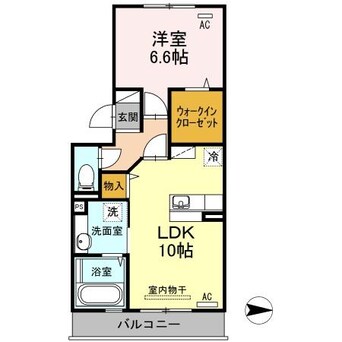 間取図 ボヌール　コート