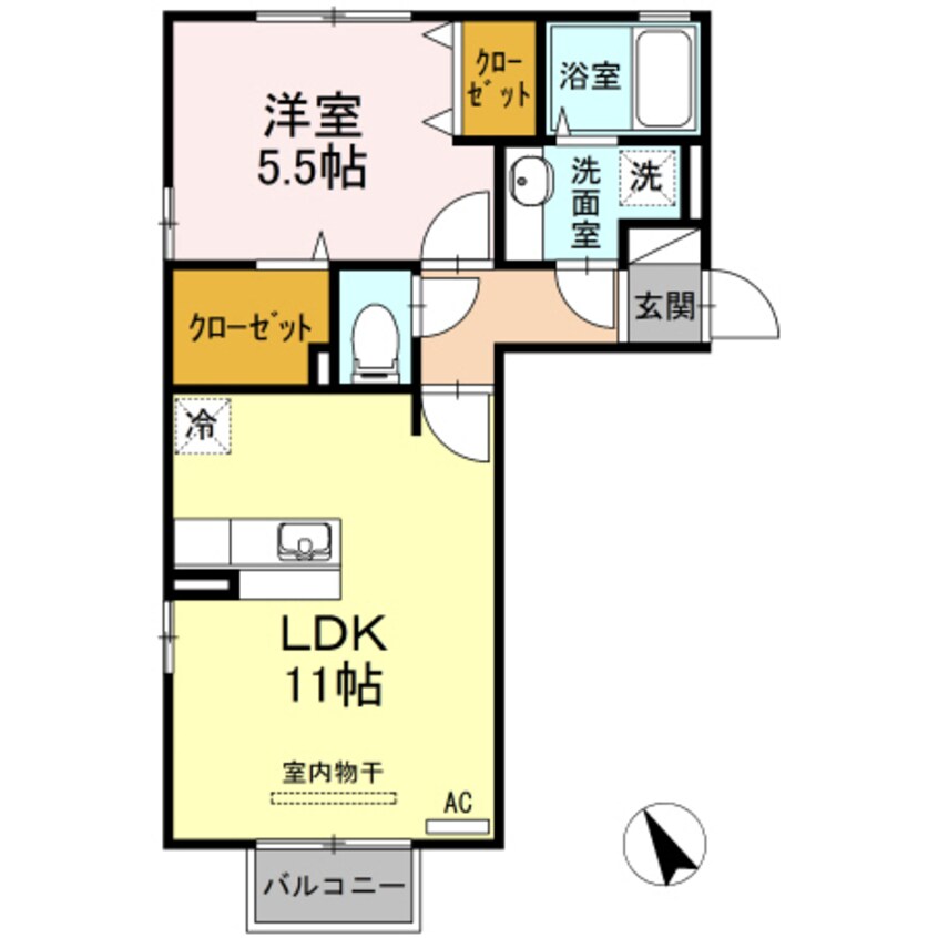 間取図 パーク・サンライト