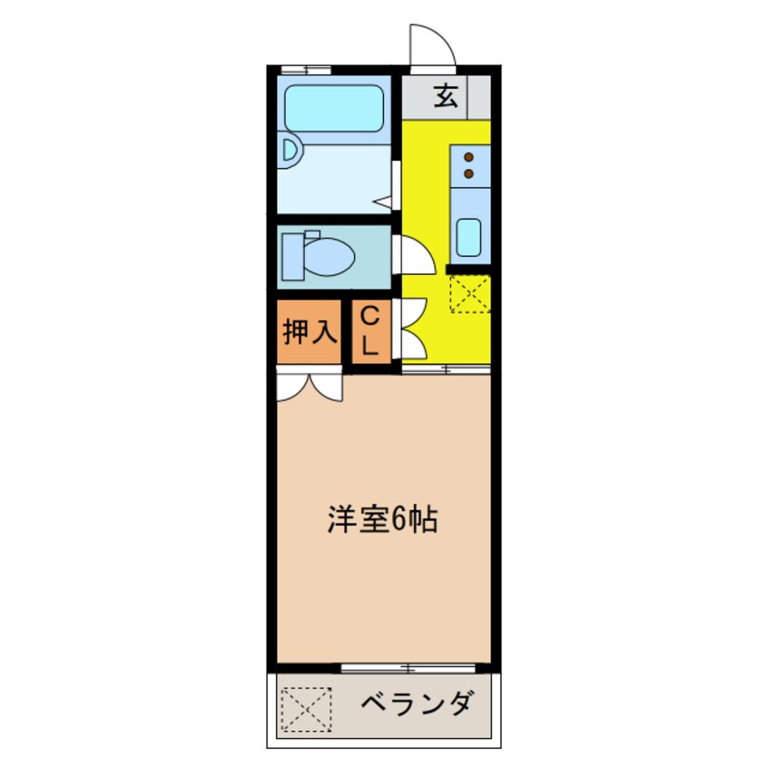 間取図 メゾンエスポワール