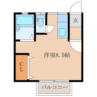 間取図 ハイツ遠山B