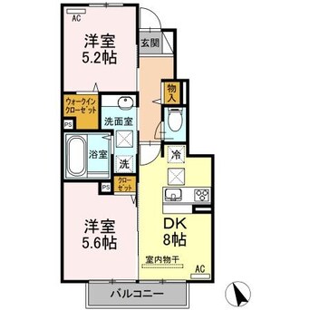 間取図 フェリックス小串