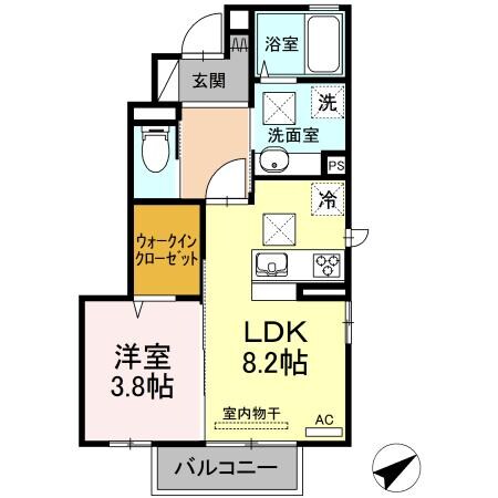 間取り図 グレイスヴィラ南浜　A棟