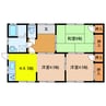 エリーズハウス 3Kの間取り