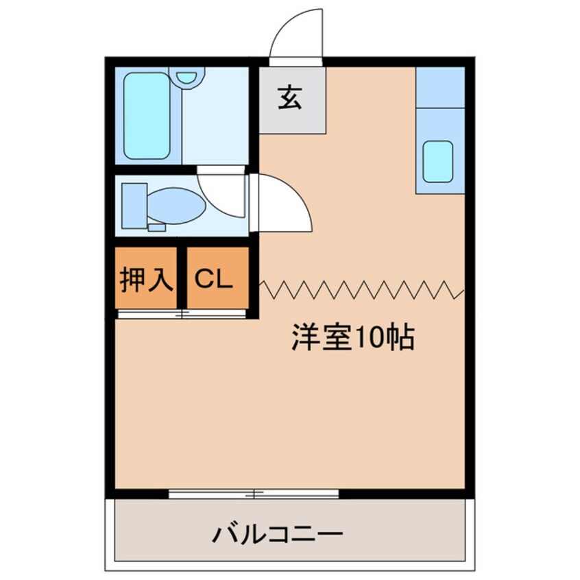 間取図 山田ハイツ