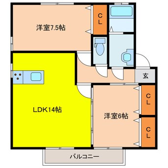 間取図 ハインツシマⅡ