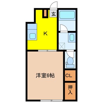 間取図 第二沼ハイツ