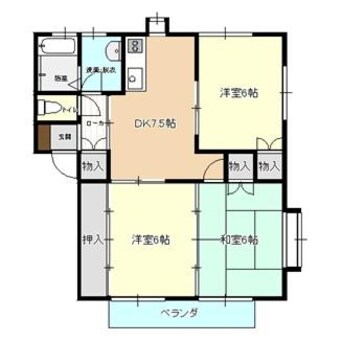 間取図 メゾン・フォレスト