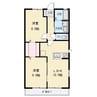 ショコラ小串 2LDKの間取り