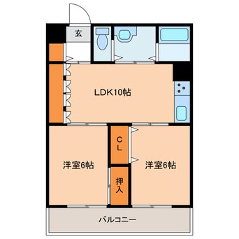 間取図 レジデンス東本町