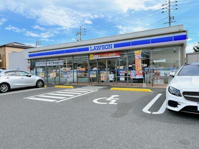 ローソン宇部港町店(コンビニ)まで540m レジデンス東本町