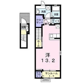 間取図 ジェラトーニＫ