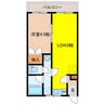 ヴィレッタ草江 1LDKの間取り