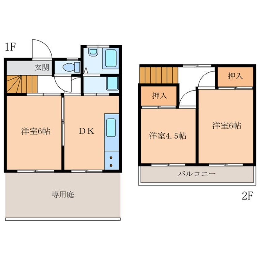 間取図 ベリーハイツ