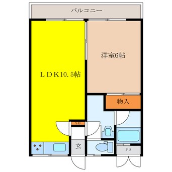 間取図 リトス明神町