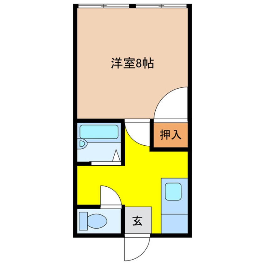 間取図 清水川アパート