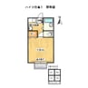 ハイツ白鳥Ⅰ 1Kの間取り