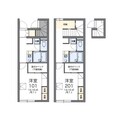 レオパレス高笹の間取図