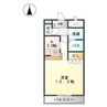 大分バス（大分市）/上餅田 徒歩3分 2階 築17年 1Kの間取り