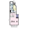 大分バス（大分市）/上餅田 徒歩3分 1階 築19年 1Rの間取り