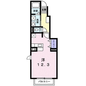 間取図 大分バス（大分市）/上餅田 徒歩3分 1階 築20年