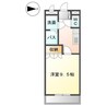大分バス（大分市）/光吉台 徒歩4分 2階 築15年 1Kの間取り