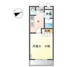 大分バス（大分市）/下田尻 徒歩3分 2階 築14年 1Kの間取り