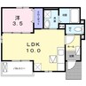 大分バス（大分市）/中の瀬団地入口 徒歩3分 1階 築12年 1LDKの間取り