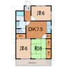 大分バス（大分市）/明磧 徒歩2分 2階 築38年 3DKの間取り