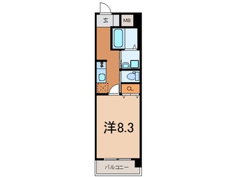 間取図 大分バス（大分市）/桑原下 徒歩5分 4階 築8年