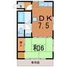 大分バス（大分市）/舞鶴橋 徒歩2分 1階 築48年 1DKの間取り