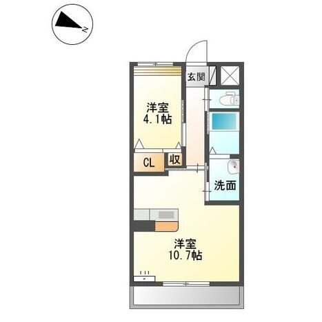 間取り図 大分交通バス（大分市）/春日町 徒歩1分 5階 築7年