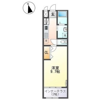 間取図 大分バス（大分市）/上宗方 徒歩1分 1階 築1年