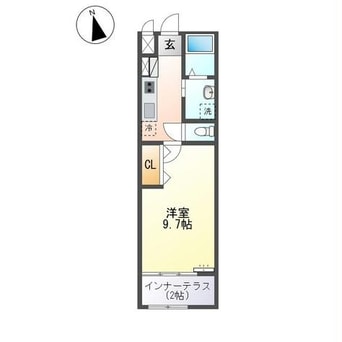 間取図 大分バス（大分市）/上宗方 徒歩1分 1階 築3年