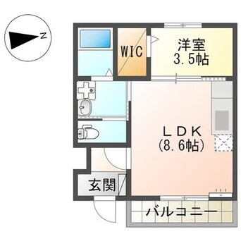 間取図 大分バス（大分市）/下田尻 徒歩2分 1階 建築中