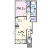 大分バス（大分市）/田原 徒歩5分 1階 建築中 1LDKの間取り