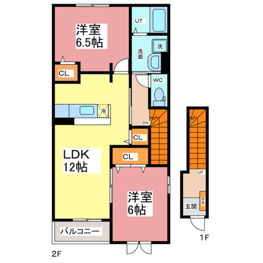 間取図 カーサ・プラシード　Ⅰ