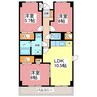 ビアンクール 3LDKの間取り