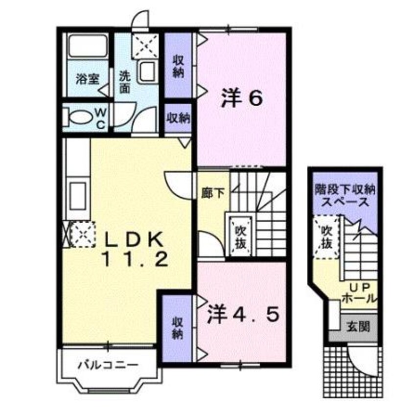 間取図 サン・ブライト　Ａ