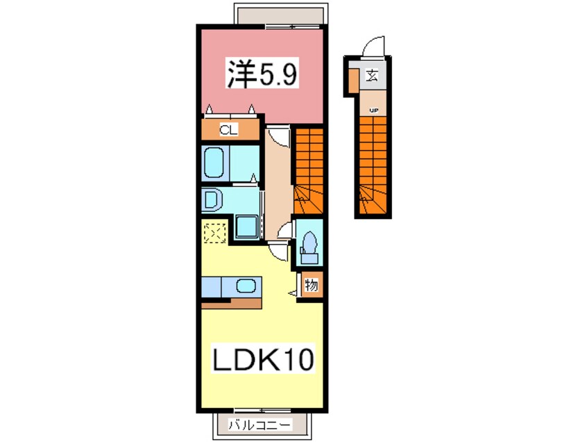 間取図 サニー・ガーデン