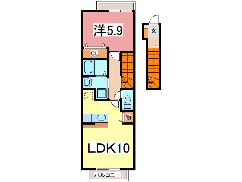 間取図 サニー・ガーデン