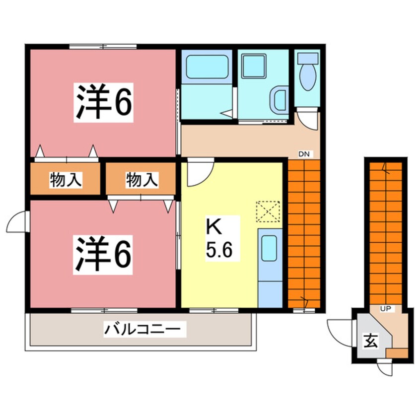 間取図 ラゴーラホープ　Ⅱ