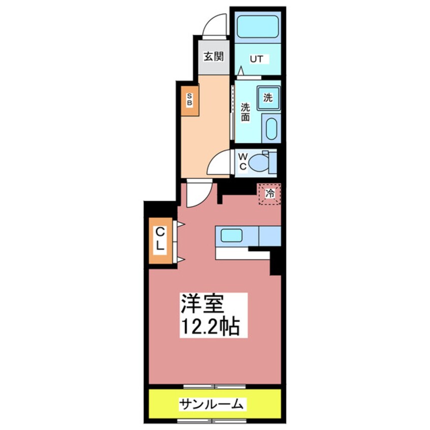 間取図 トレフル　Ａ棟