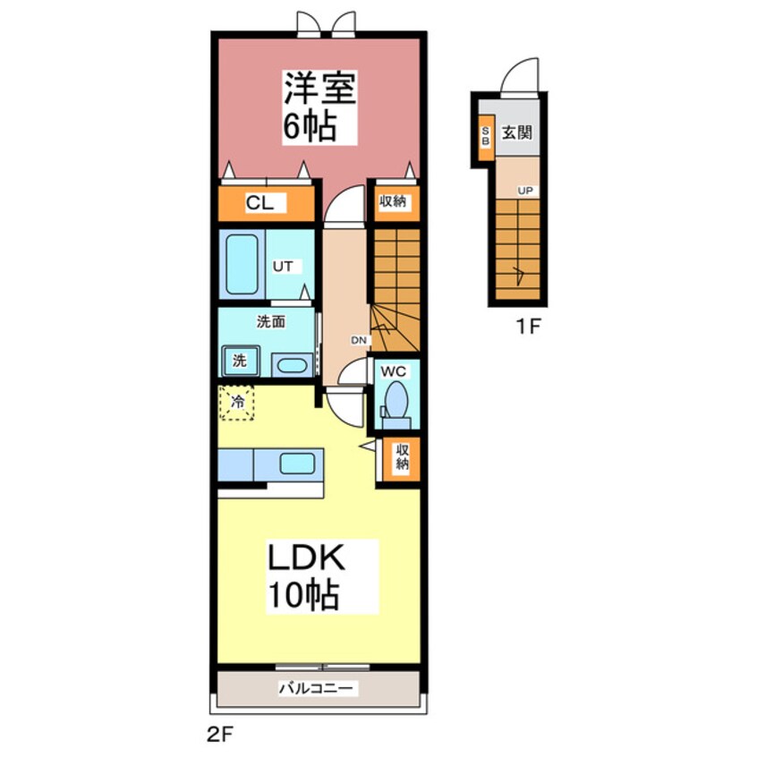 間取図 Ｉｎｔｅｒ　Ｏｎｅ