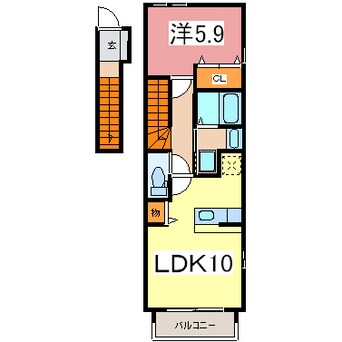 間取図 カサブランカ　Ｂ棟