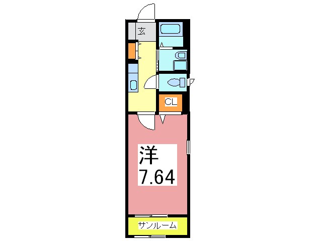 間取り図 ヴィラ・サン・サン