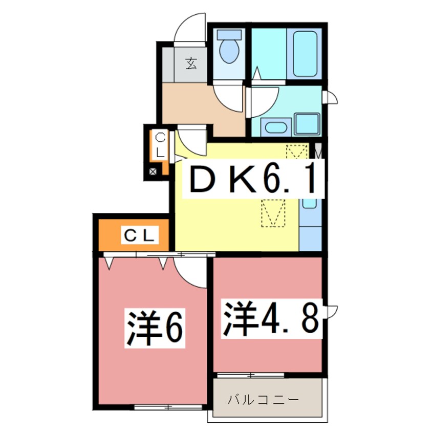 間取図 グレイスフル　ガーデン